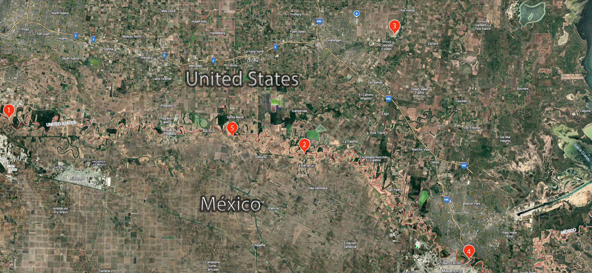 Operational Routes Map